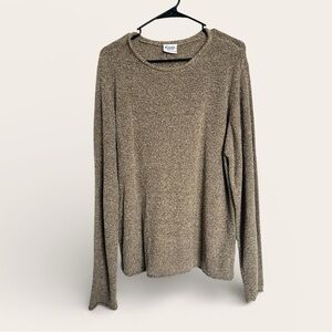 Columbia Women's Textured Scoop Neck Slouchy Sweater - Brown